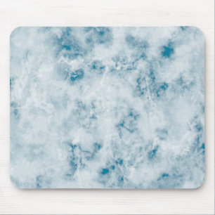 Blauer Beschaffenheits-Marmorierunghintergrund Mousepad