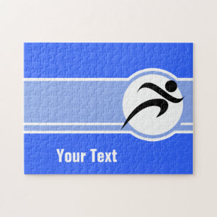 Blauer Betrieb Puzzle