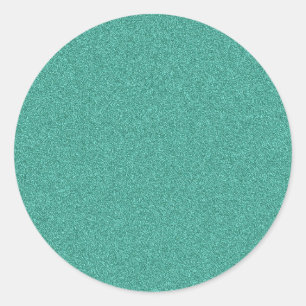 Blauer Blank, benutzerdefinierter Trendy Elegant T Runder Aufkleber