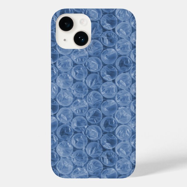 Blauer Blasenverpackung Case-Mate iPhone Hülle (Rückseite)