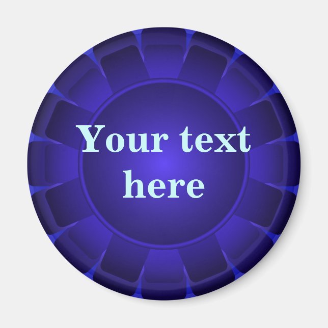 Blauer Blauer der Multifunktionsleiste zum Anpasse Magnet (Vorne)