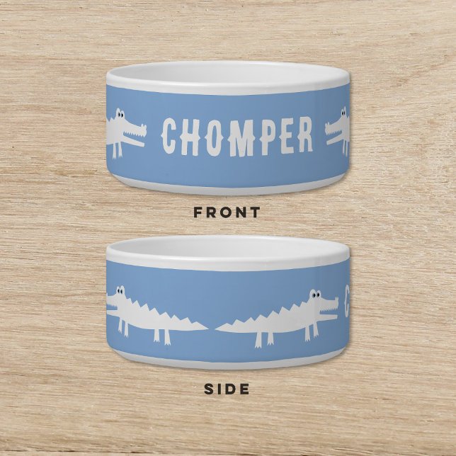 Blauer Blauer Hund Katze Haustier Napf (Von Creator hochgeladen)