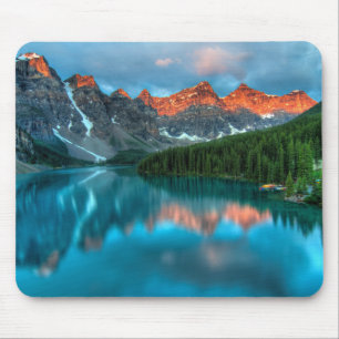 Blauer Blick Berg Mousepad