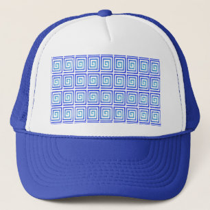 Blauer Blitz Truckerkappe
