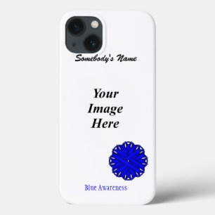 Blauer Blume-Multifunktionsvorlage von Kenneth Yon Case-Mate iPhone Hülle