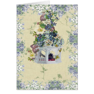 Blauer BlumeBirdhouse