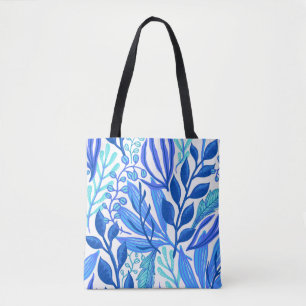 Blauer Blumenblatt