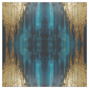 Blauer Blumenstoff Nahtloses Muster Arts Hintergru Stoff