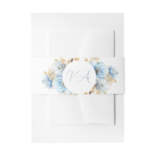Blauer Blumenzahn 2 Einladungsbanderole