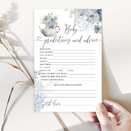 Blauer Blütenbaby brütet Vorhersagen und Ratschläg