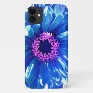 Blauer Blütenblumenblume Foto Case-Mate iPhone Hülle