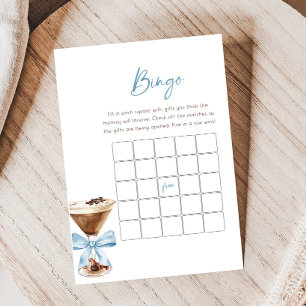 Blauer Bogen Espresso Martini Baby Shower Bingo Sp