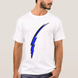 Blauer Bolzen T-Shirt
