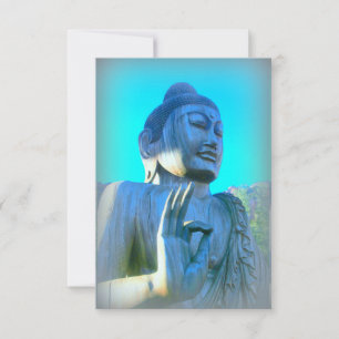 Blauer Buddha