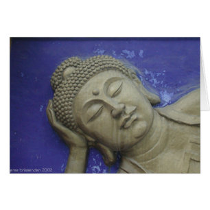Blauer Buddha