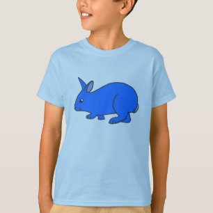 Blauer Bunny Beatle T-Shirt