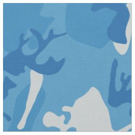 Blauer Camouflage (Ocean Sea Camouflage) Stoff