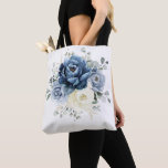 Blauer Champagner der blauen Marine Hochzeit der E<br><div class="desc">Blütenblauer Hochzeitsgeschenk-Geschenktasche mit elegantem Bouquet aus Marineblau,  königsblau ,  weiß ,  gold,  Champagner Elfenbein,  Rose mit blütenfarbenem Duft,  Blume-Knospen und schlanke grüne Eukalyptus-Blätter und elegantes Aquarellbouquet. Bitte kontaktieren Sie mich für Hilfe bei der Anpassung oder wenn Sie ein anderes Produkt mit diesem Design benötigen.</div>