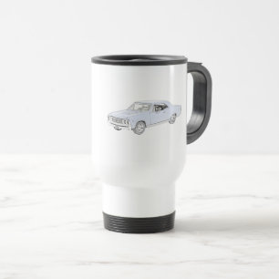 Blauer Chevy Chevelle von 1967 Reisebecher