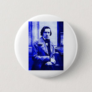 Blauer Chopin Button