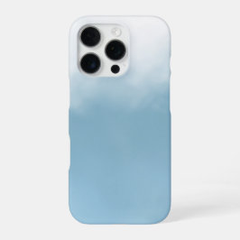 Blauer Cloud-Ästhetik-Handyhülle iPhone 16 Pro Hülle