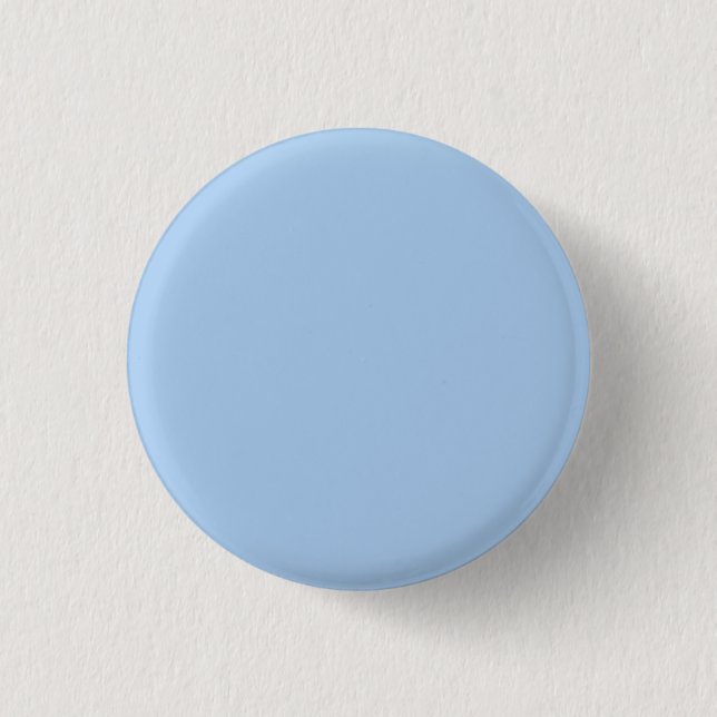 Blauer Cornflower Blau Farbe Button (Vorderseite)