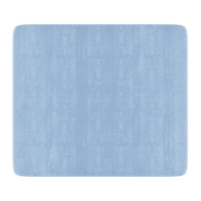 Blauer Cornflower Blau Farbe Schneidebrett (Vorderseite)