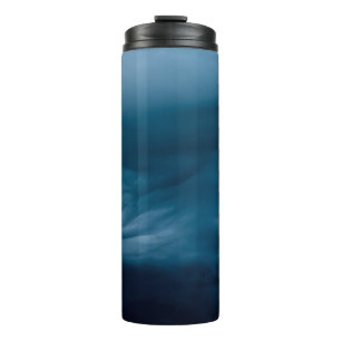 Blauer Cumulus Thermosbecher