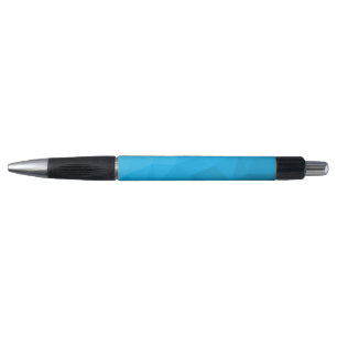 Blauer Cyan-Verlauf geometrisches Maschenmuster Dr Kugelschreiber
