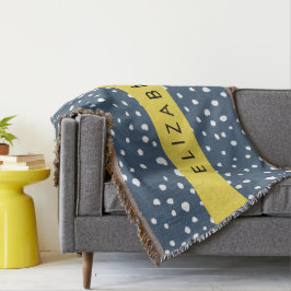 Blauer Dalmatiner Punkte, Punkte, Punkte, Punkte,  Decke