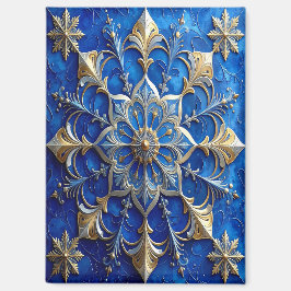 Blauer dekorativer Weihnachtsmagnet Magnet