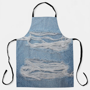 Blauer denim Jeans Textur Hintergrund. Stilvoll, Schürze