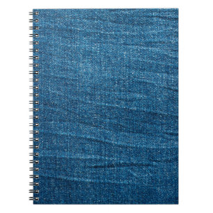 Blauer Denim-Textur, Bluejeans-Textur Notizblock