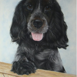 Blauer deutscher Spaniehund sehr niedlich Puzzle