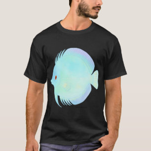Blauer Diamant-Diskusfisch T-Shirt