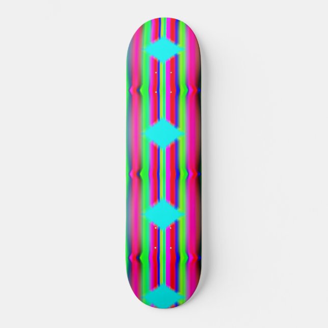 Blauer Diamant Skateboard (Vorderseite)
