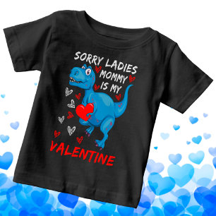Blauer Dinosaurier Entschuldigung Ladys Mami ist m Baby T-shirt