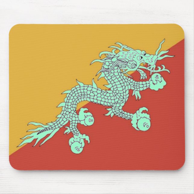 Blauer Drache-Mauspad Mousepad (Vorne)
