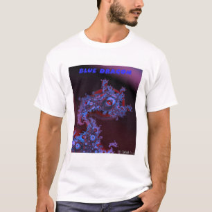 Blauer Drache T-Shirt