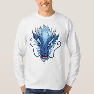 Blauer Drache T-Shirt