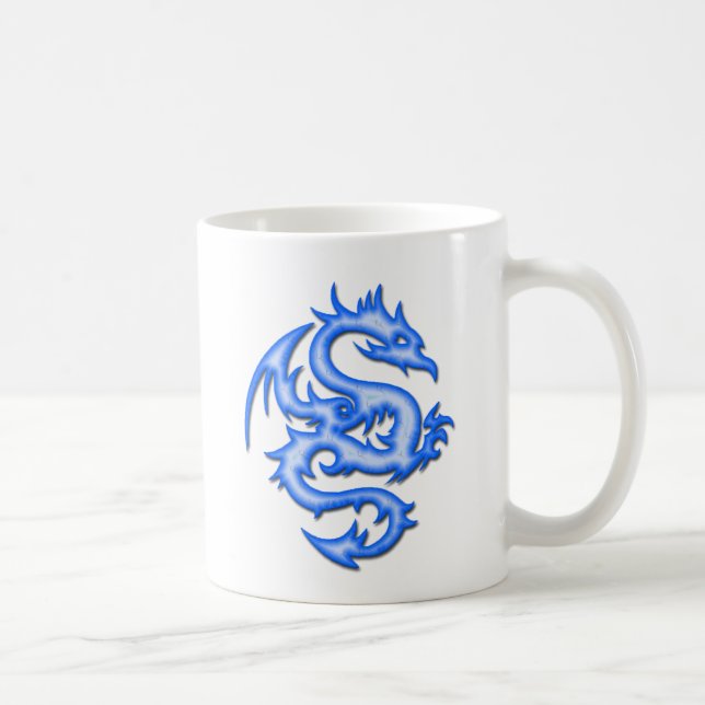 BLAUER DRACHE TASSE (Rechts)