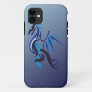 Blauer Drachenflame Case-Mate iPhone Hülle
