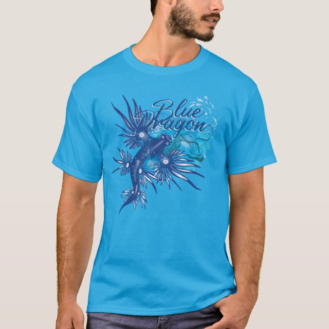 Blauer Drachenseeschwalbe T-Shirt (Vorderseite)