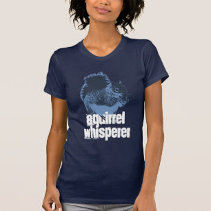Blauer Eichhörnchenwhisperer-T - Shirt