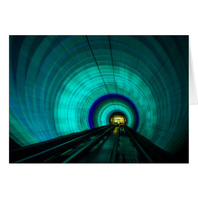 Blauer Eisenbahntunnel, Singapur (Vorderseite (Horizontal))