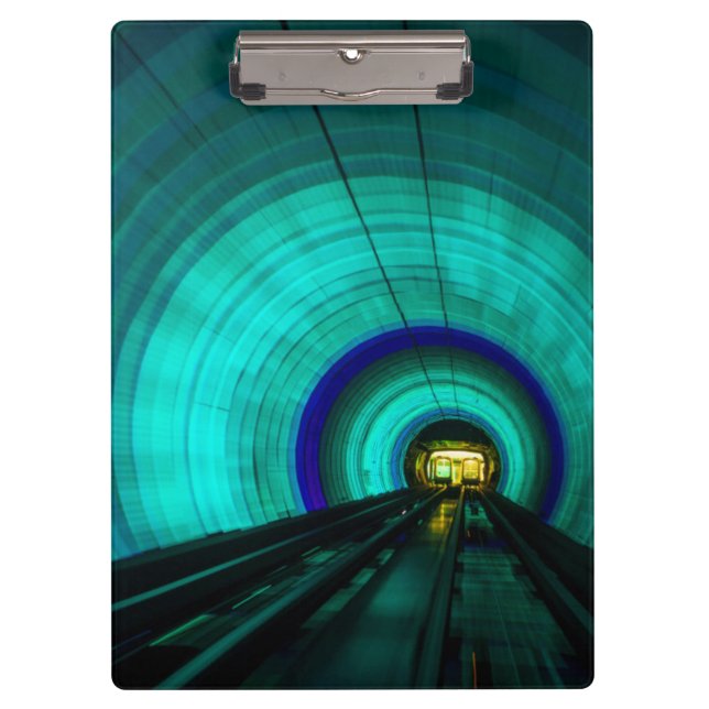 Blauer Eisenbahntunnel, Singapur Klemmbrett (Vorderseite)