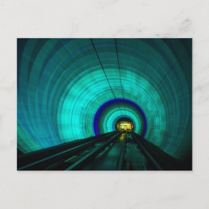 Blauer Eisenbahntunnel, Singapur Postkarte