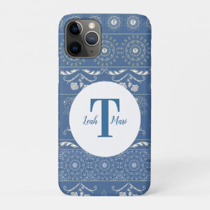 Blauer Elefanten-Mandala  Case-Mate iPhone Hülle
