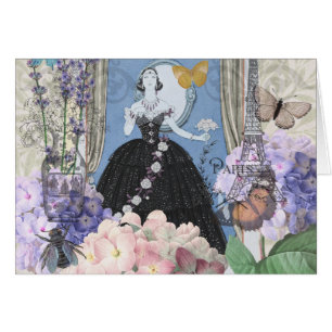 Blauer Eleganter Extravaganter Blumenstrauß