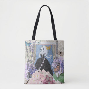 Blauer Eleganter Extravaganter Blumenstrauß